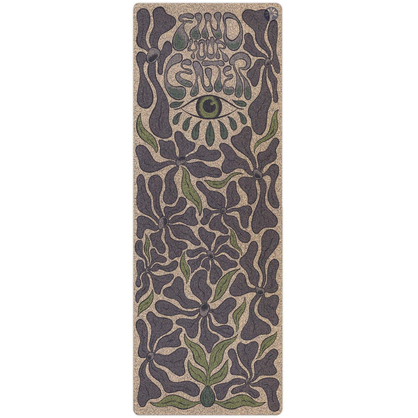 Find Your Center Unity Cork Yoga Mat