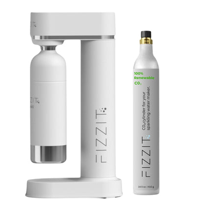 Fizzit Spärklï Carbonated Water Soda Maker with Stainless Steel Bottle Included