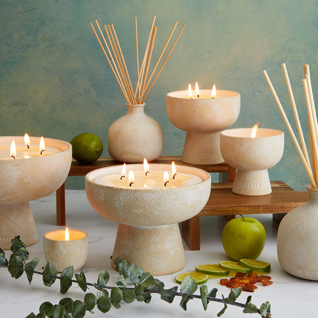 Focus - Ceramic Refillable Diffuser - Eucalyptus & Lime