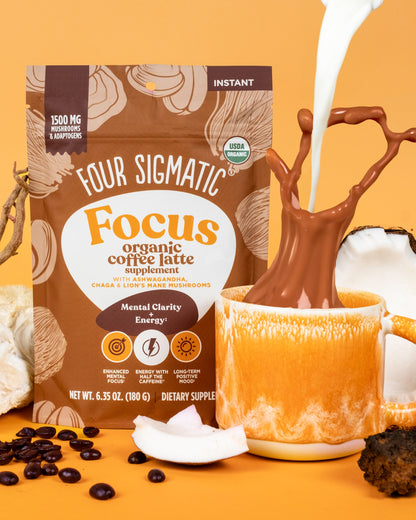 Focus Organic Coffee Latte