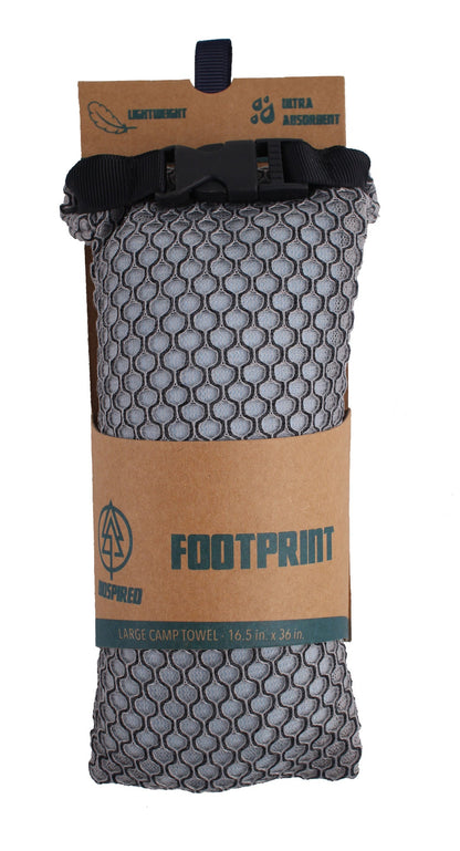 Biospired Lightweight Footprint Pack Towel by The Everplush Company