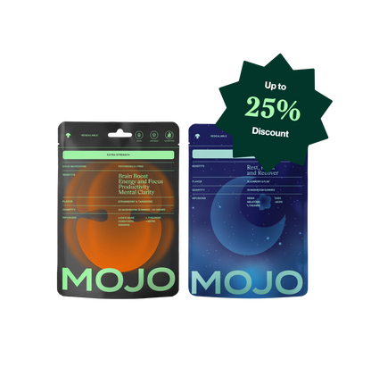 Day & Night Bundle☀️🌙 by Mojo | Mushroom Dosed Gummies