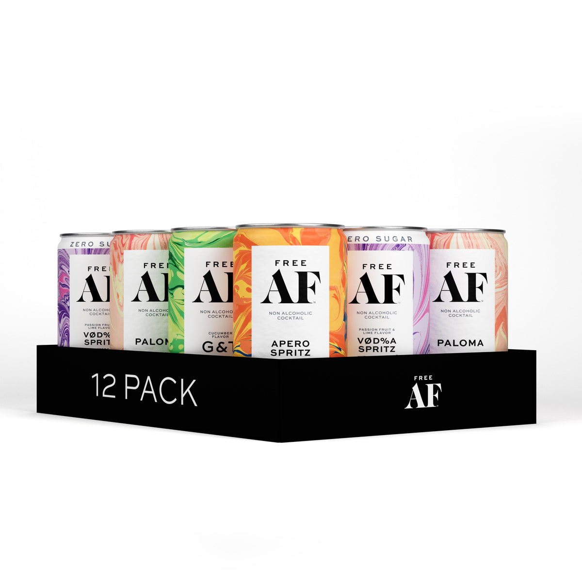 FREE AF VARIETY PACK (12 Pack) by Free AF