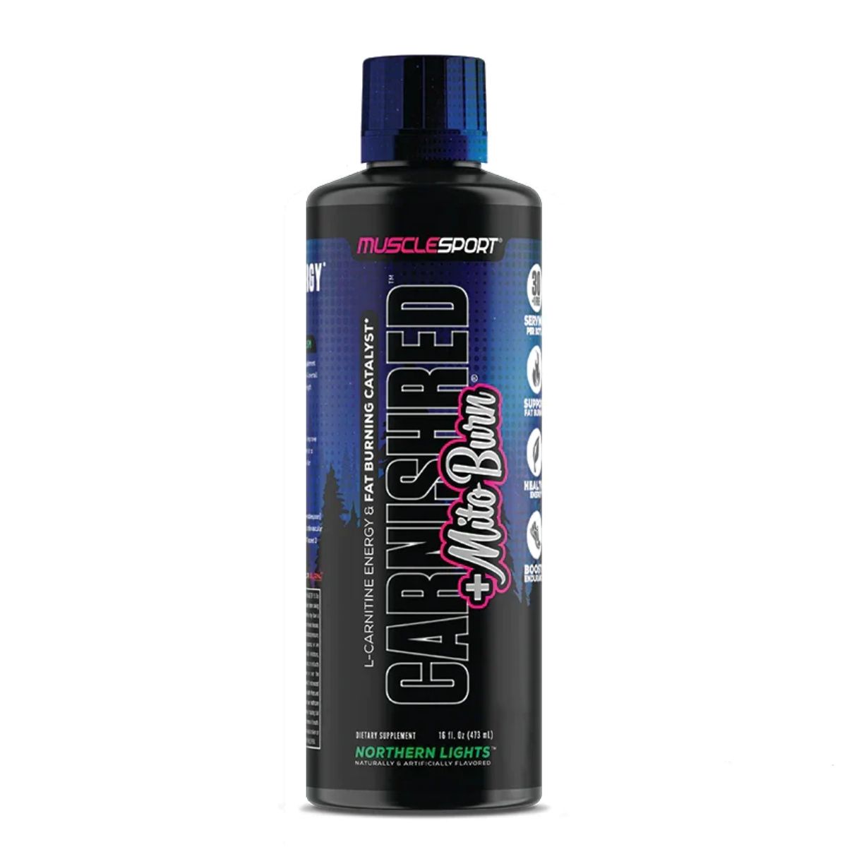 Musclesport CarniShred®+ Mitoburn® Non Stim Fat Burner