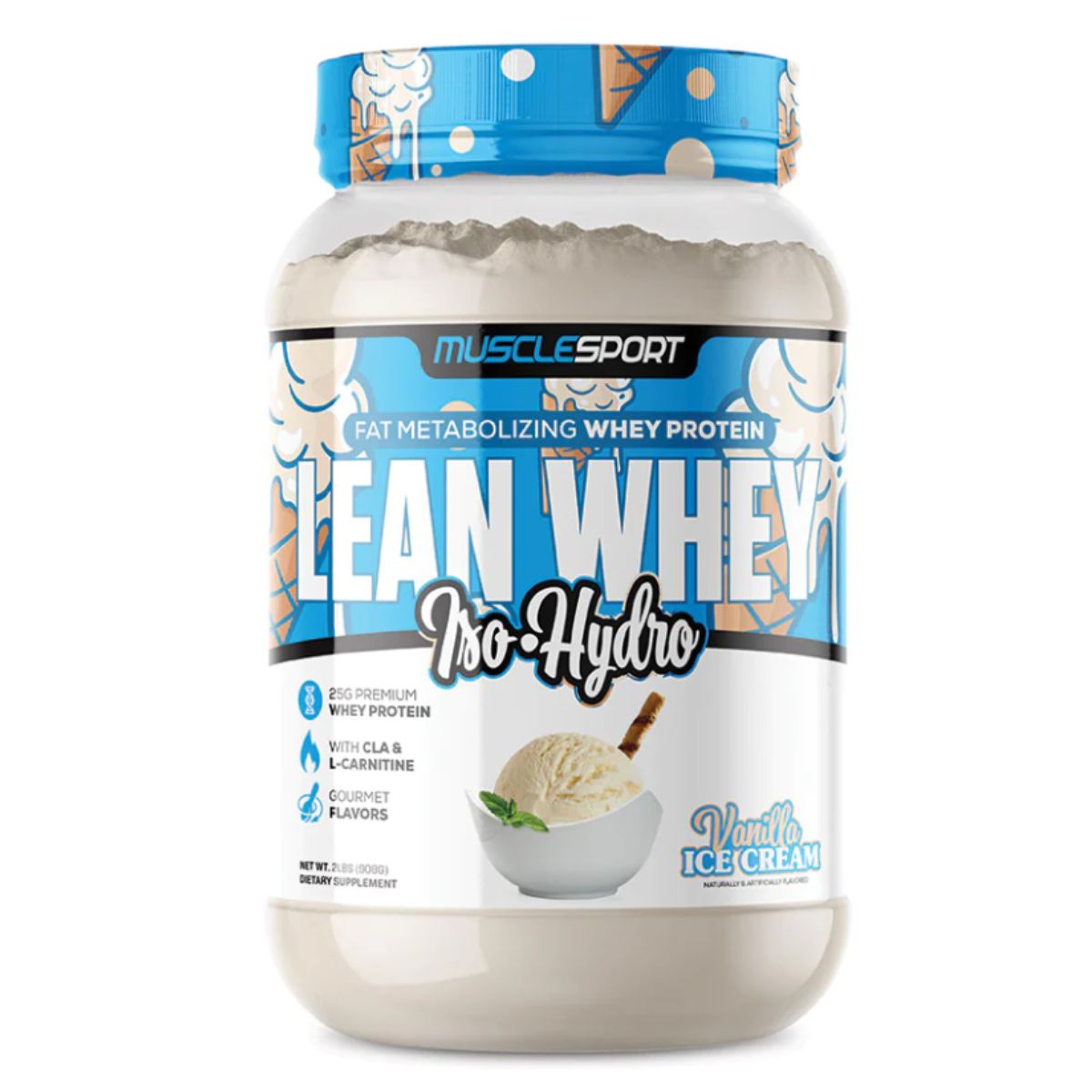 Musclesport Lean Whey ISO Hydro Gourmet Protein