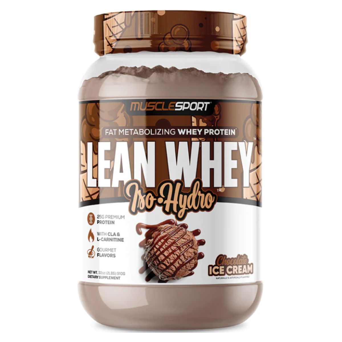 Musclesport Lean Whey ISO Hydro Gourmet Protein