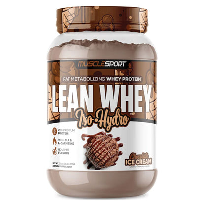 Musclesport Lean Whey ISO Hydro Gourmet Protein