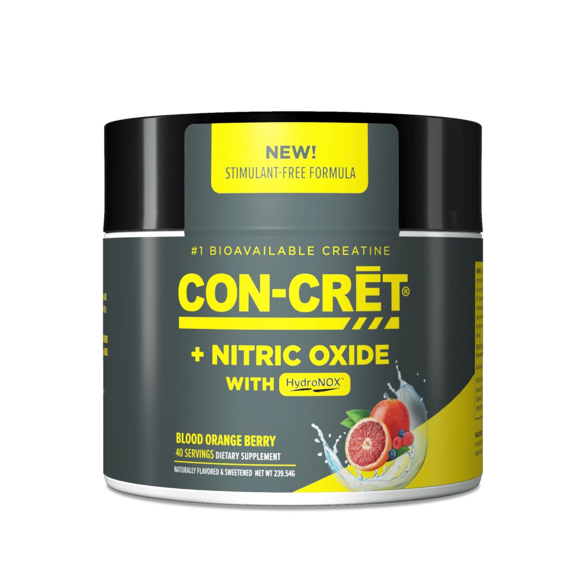 Con-Cret + Nitric Oxide with Patented Creatine HCl & Organic Beet Root Extract