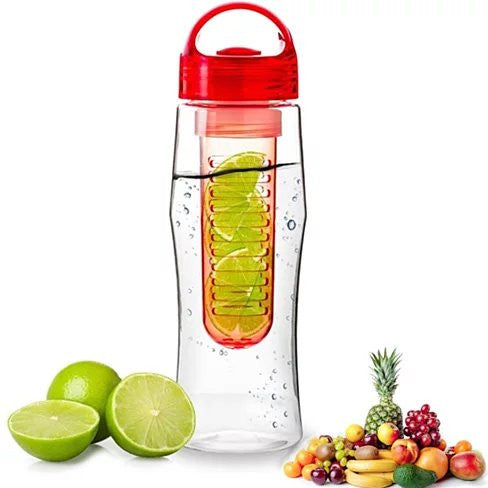 Fruitzola JAMMER Fruit Infuser Water Bottle In 5 Colors by VistaShops