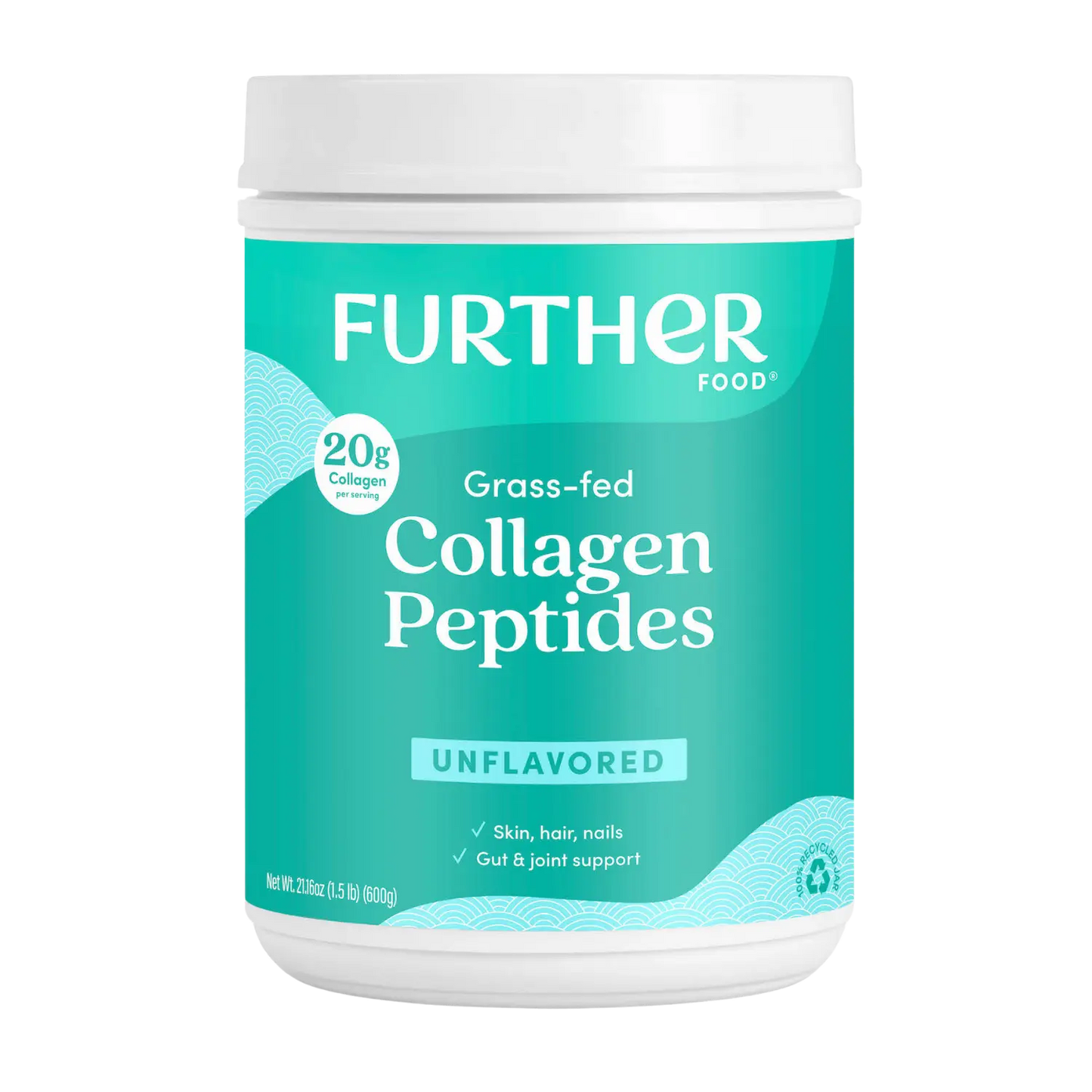 Unflavored Collagen Peptides Powder