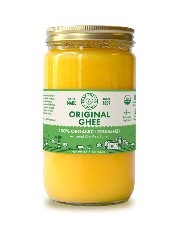 Original Ghee, Grassfed & Certified Organic