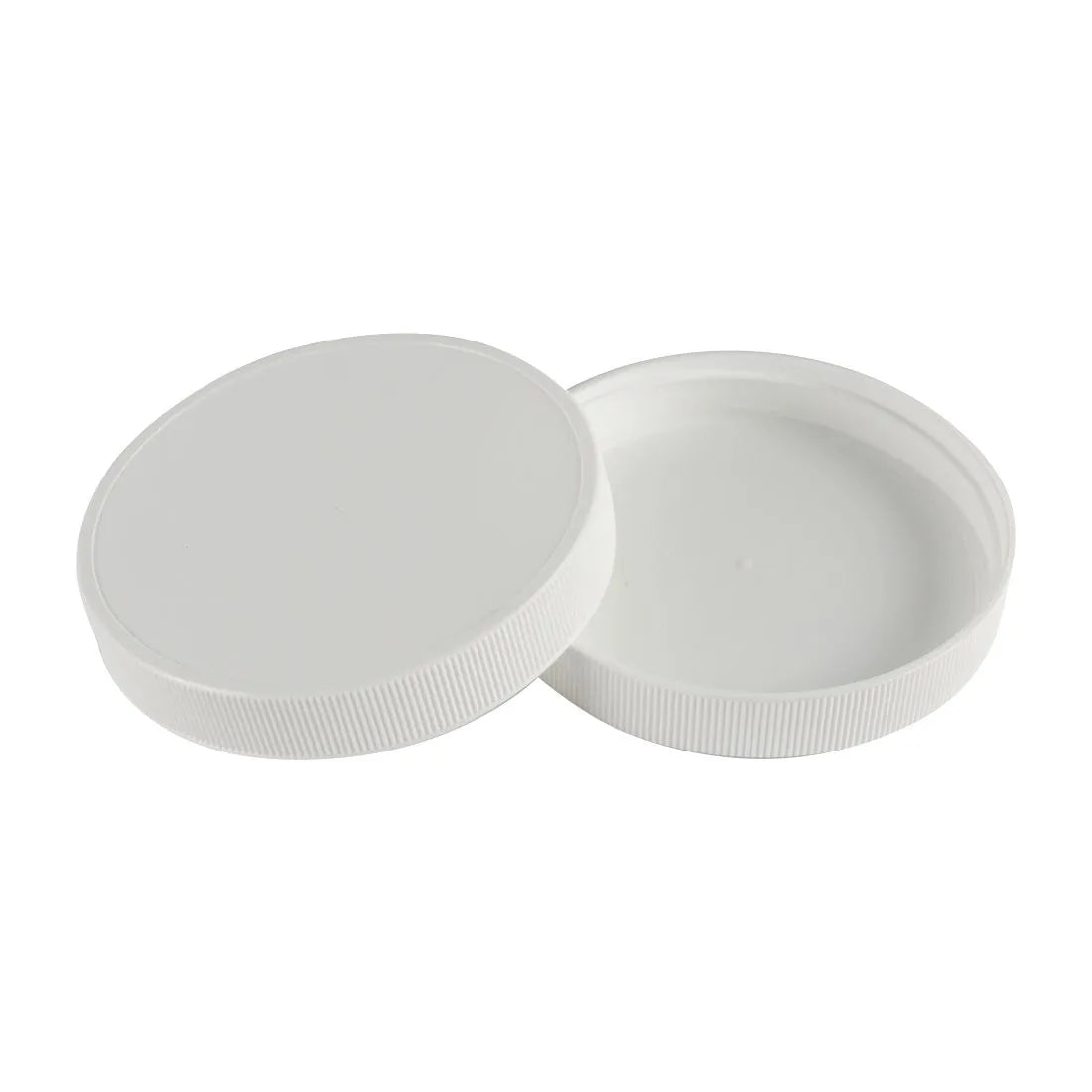 White Plastic Replacement Lid for Glass Ghee Jars (Fits 28.8 oz Size)