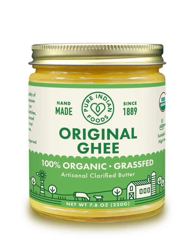 Original Ghee, Grassfed & Certified Organic