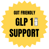 GLP-1 Companion Whey Protein (Vanilla) Low FODMAP, Gut-Gentle Nutrition Support