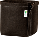 GeoPot Fabric Pot with Velcro - Black by Geopot