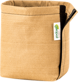 GeoPot Fabric  Pot with Velcro - Tan by Geopot