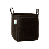 GeoPot Fabric Pot with Handles - Black by Geopot