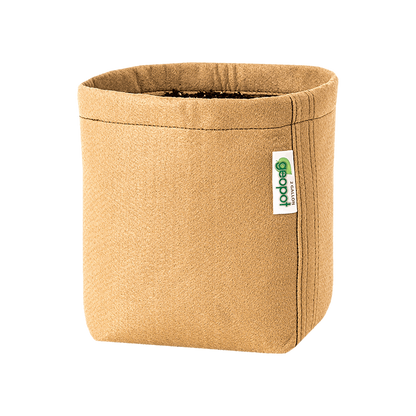 GeoPot Fabric Pot - Tan by Geopot