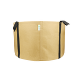 GeoPot Fabric Pot with Handles - Tan by Geopot