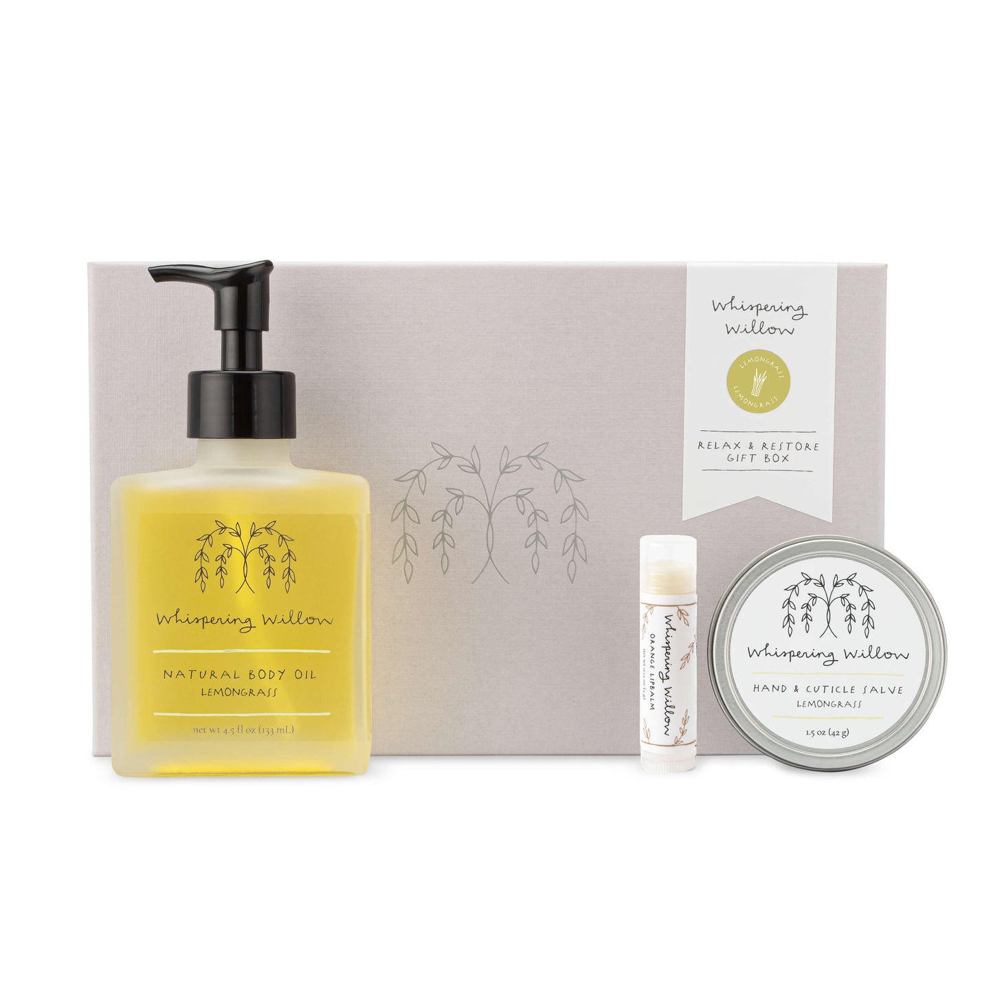 Lemongrass Relax and Restore Gift Box