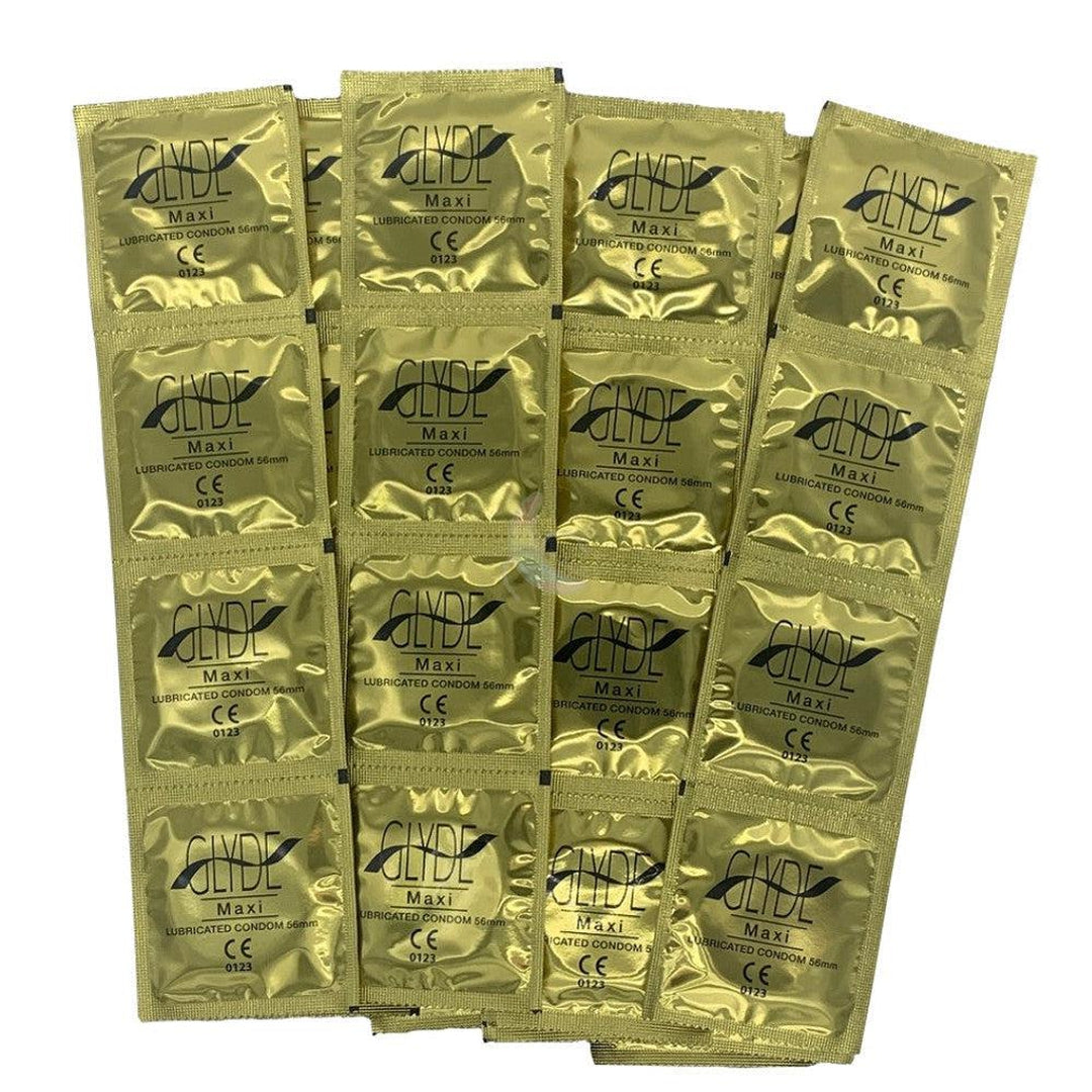 Glyde Maxi LARGE Size Vegan Condoms