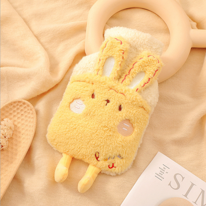 Eliana - 1000ML Rubber Hot Water Bottle by Plushy Planet