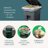 44x60" COMPOSTABLE BIN LINER, 0.85 MIL