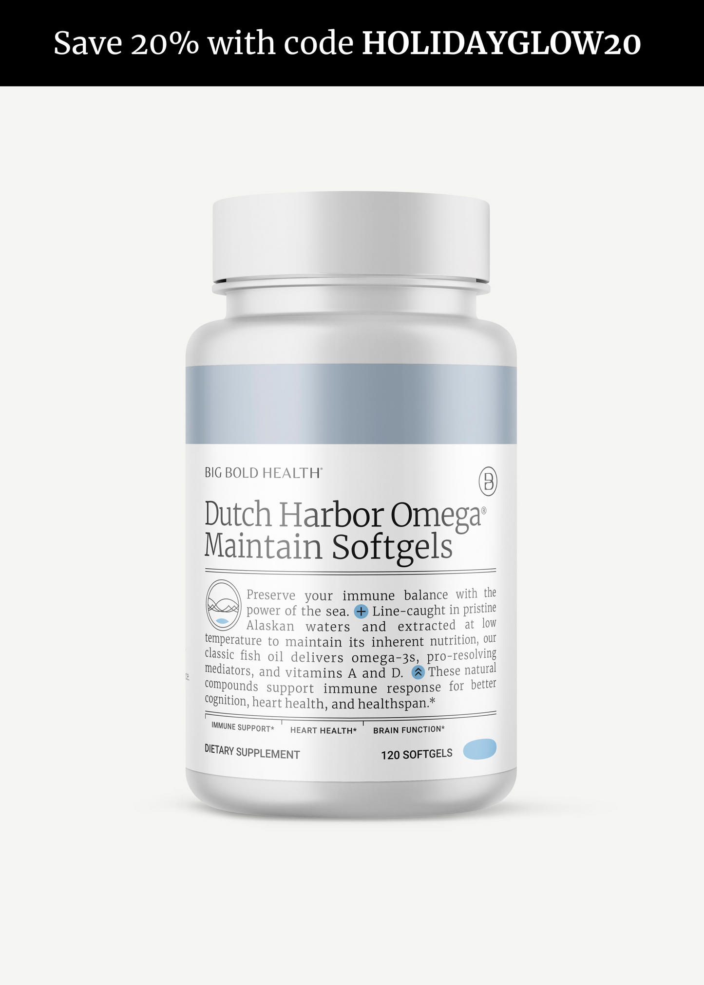 Dutch Harbor Omega® Maintain Softgels