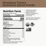 Himalayan Tartary Buckwheat Sprout Powder