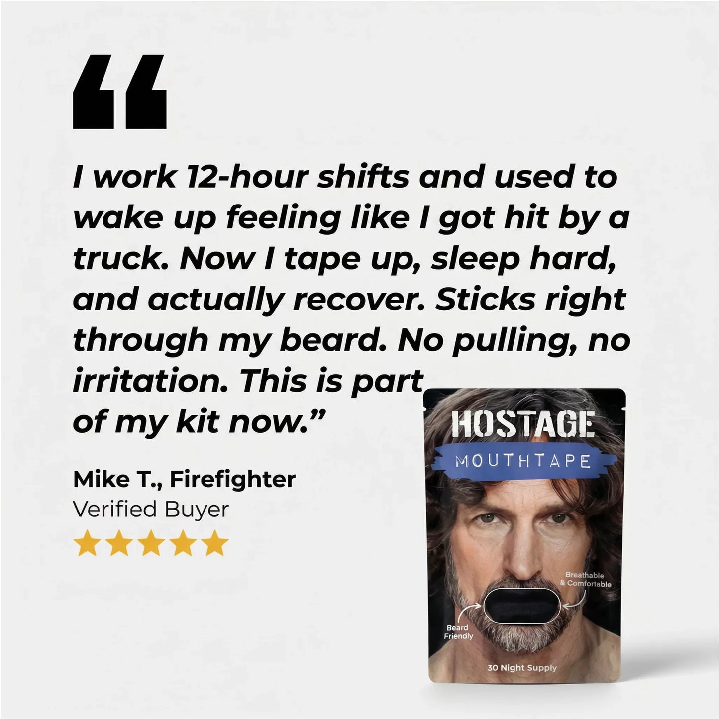 Hostage Tape: 1/3/6/12 Month Supplies | Mens/Womens