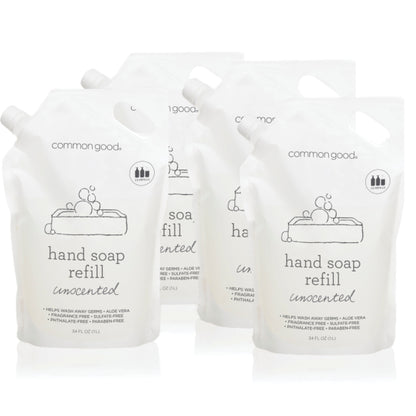 Hand Soap Refill Pouch, 34 Fl Oz