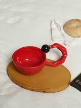 Handmade Irregular Retro Ceramic Bubble Coffee Mug, Espresso Cup