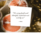 No 07 — Ginger, Pink Grapefruit, Rhubarb