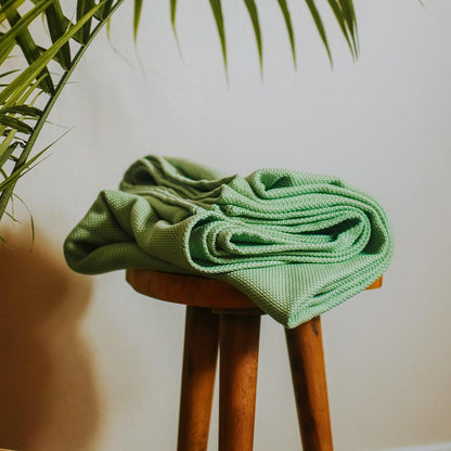 Eucalyptus Heavy Throw Blanket by Sheets & Giggles