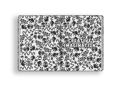 Coloring Book Vol 1 + Original Creative Thinking Journal + Pencil Set