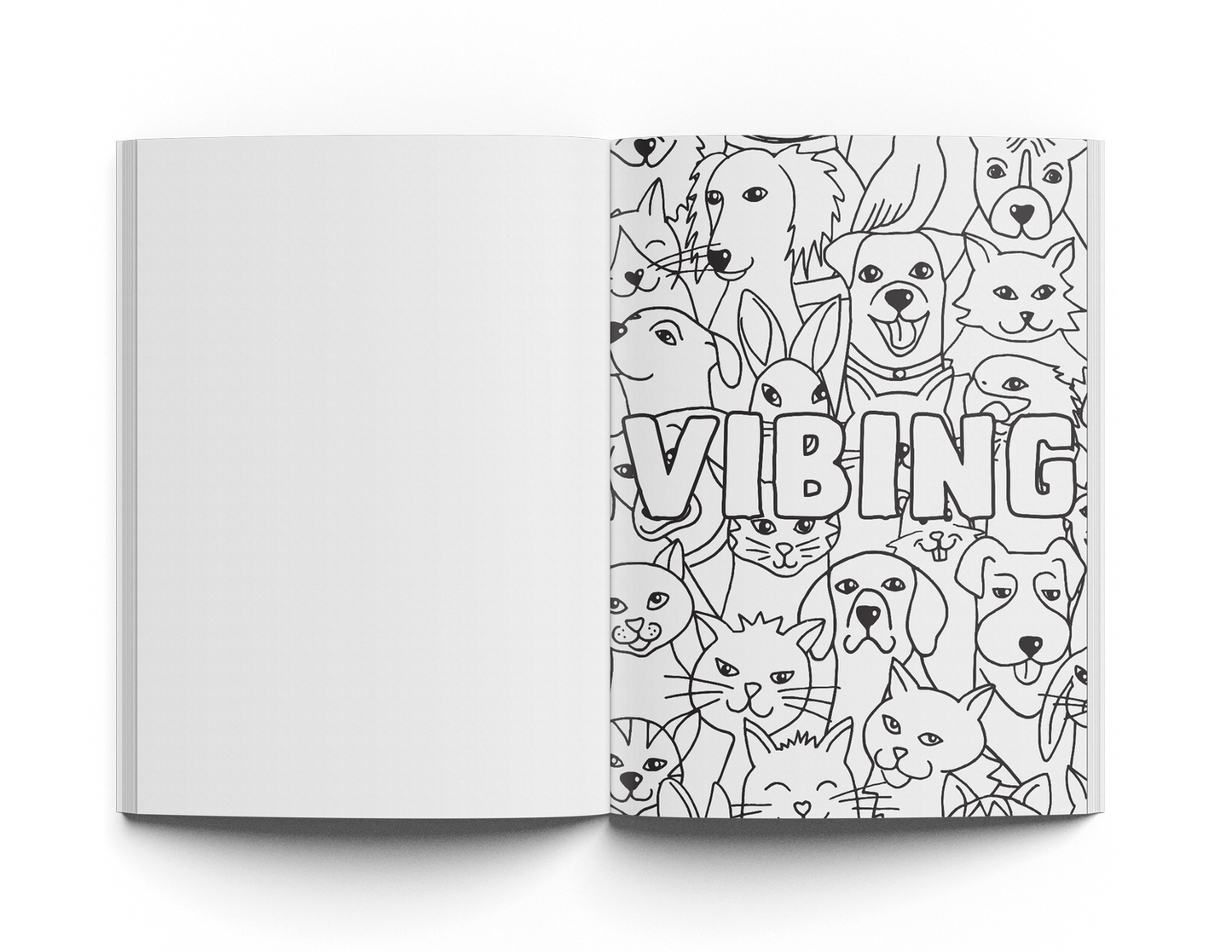 Coloring Book Vol 1 + Creative Thinking Journal Vol 2 + Pencil Set