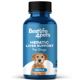 Natural Hepatic Dog Liver Support Tablets by BestLife4Pets
