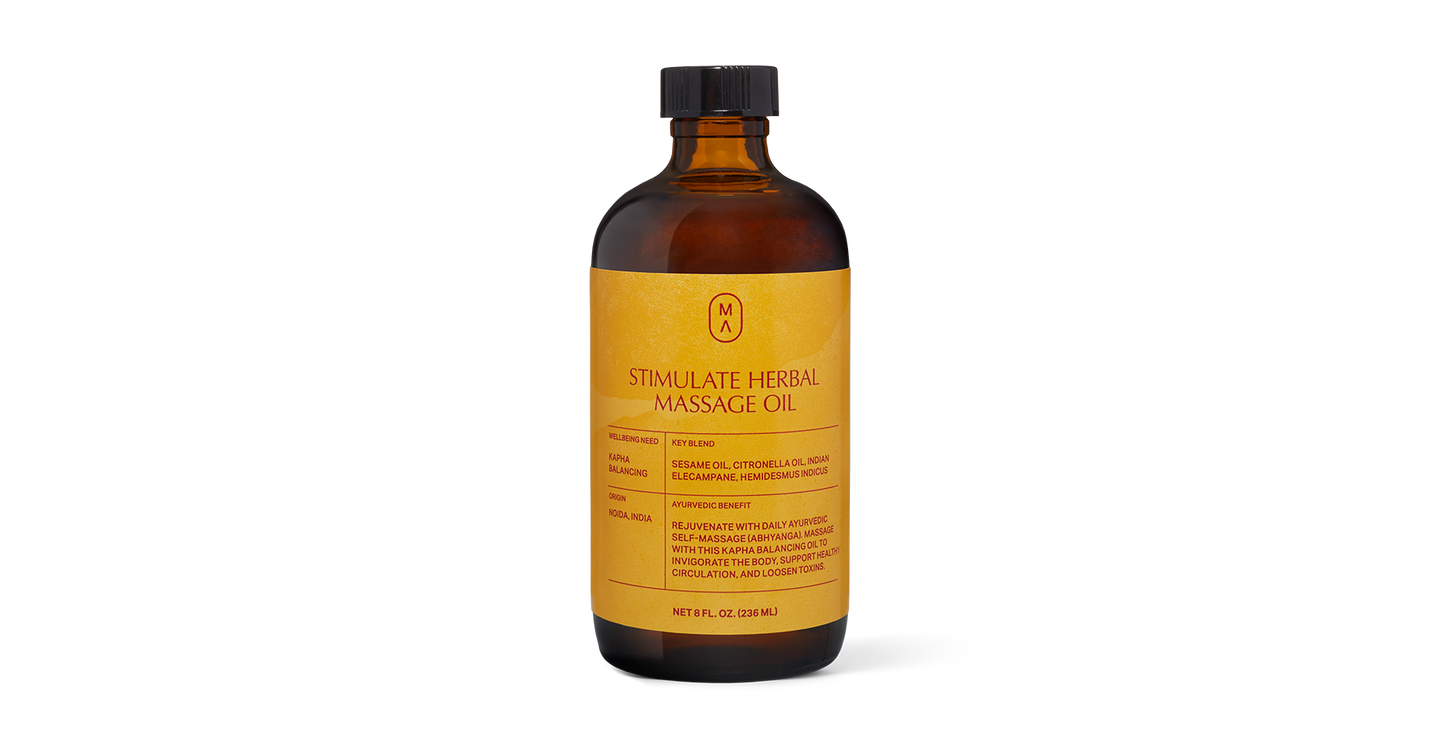 Stimulate Herbal Massage Oil