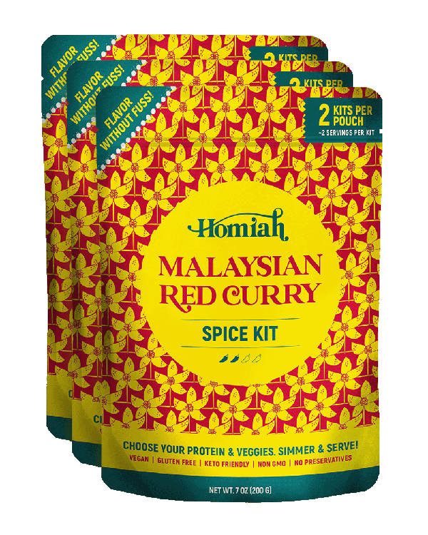 Red Curry Spice Kit - 3 Pack by Homiah