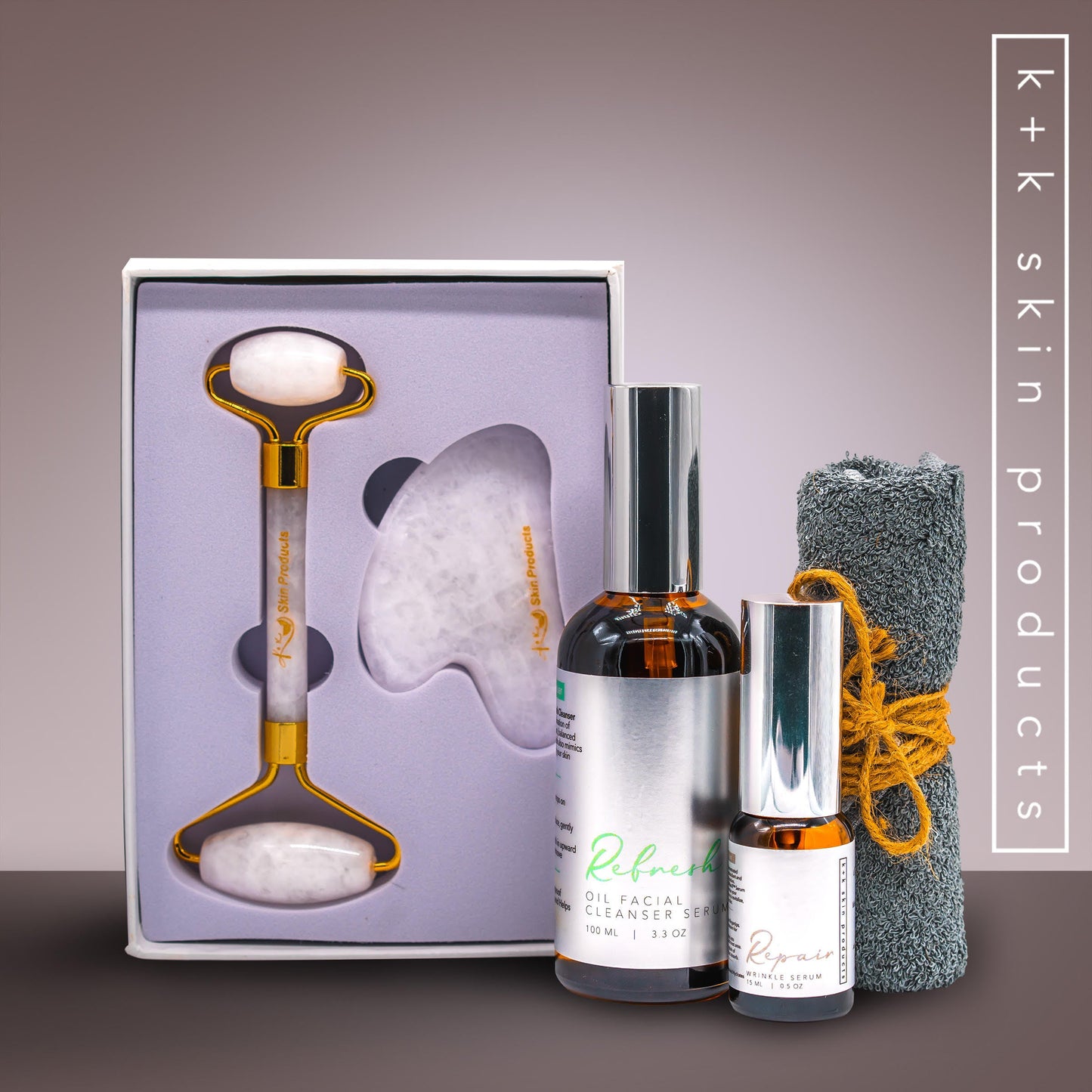 Night Routine Gift Set by K&K Skin Products