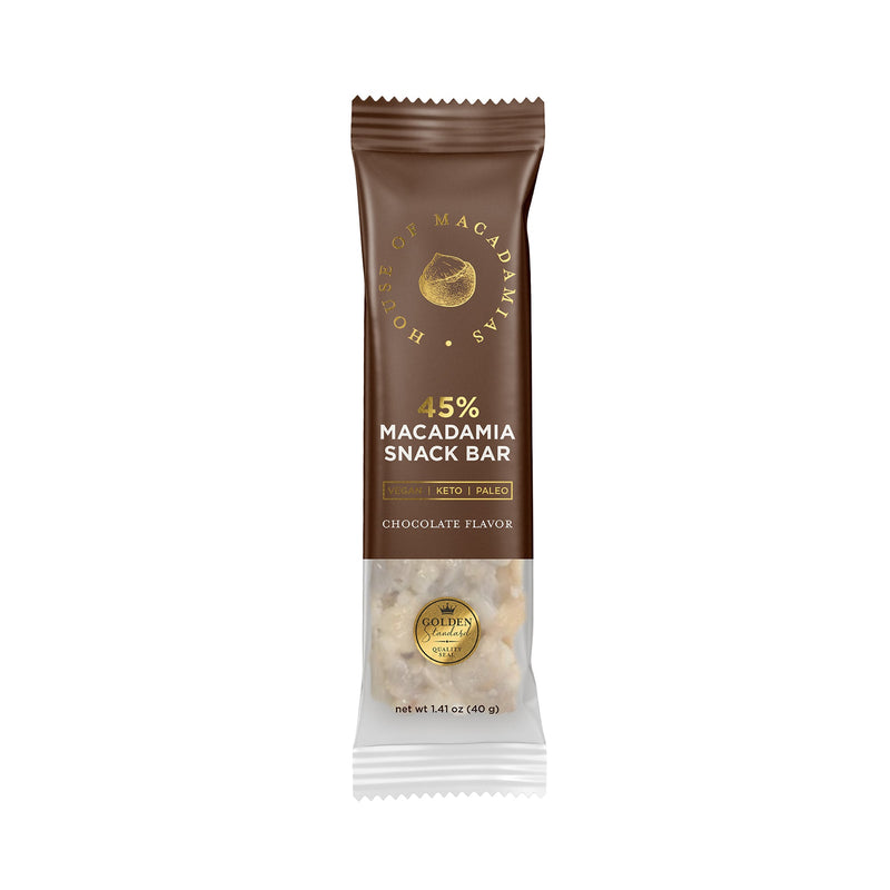 Chocolate Macadamia Nuts Snack Bar (12 Bars)