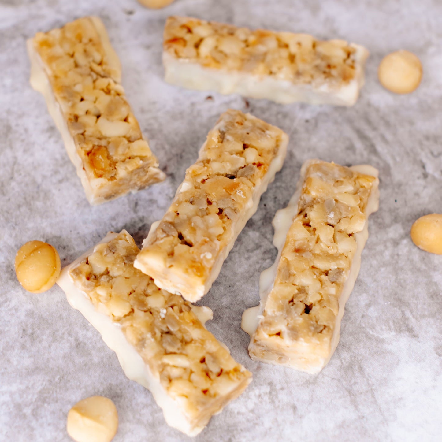White Chocolate Macadamia Nut Snack Bar (12 Bars)