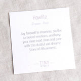 Turquoise Howlite Stone Set by Tiny Rituals