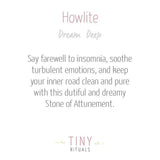Howlite Stone Set by Tiny Rituals