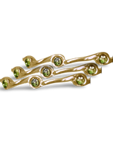 Peridot Birthstone Stacker Ring by The Urban Charm