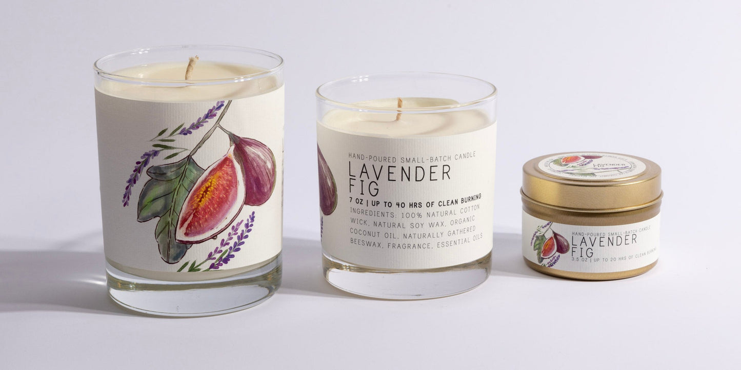 Lavender Fig - Just Bee Candles