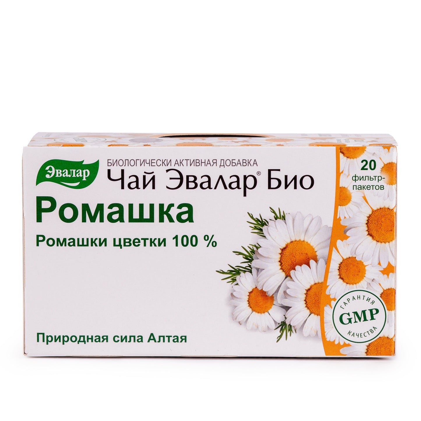 Chamomile Mayweed Flowers (Matricaria recutita) Evalar Tea Altai Siberia 20 Tea bags Herbal