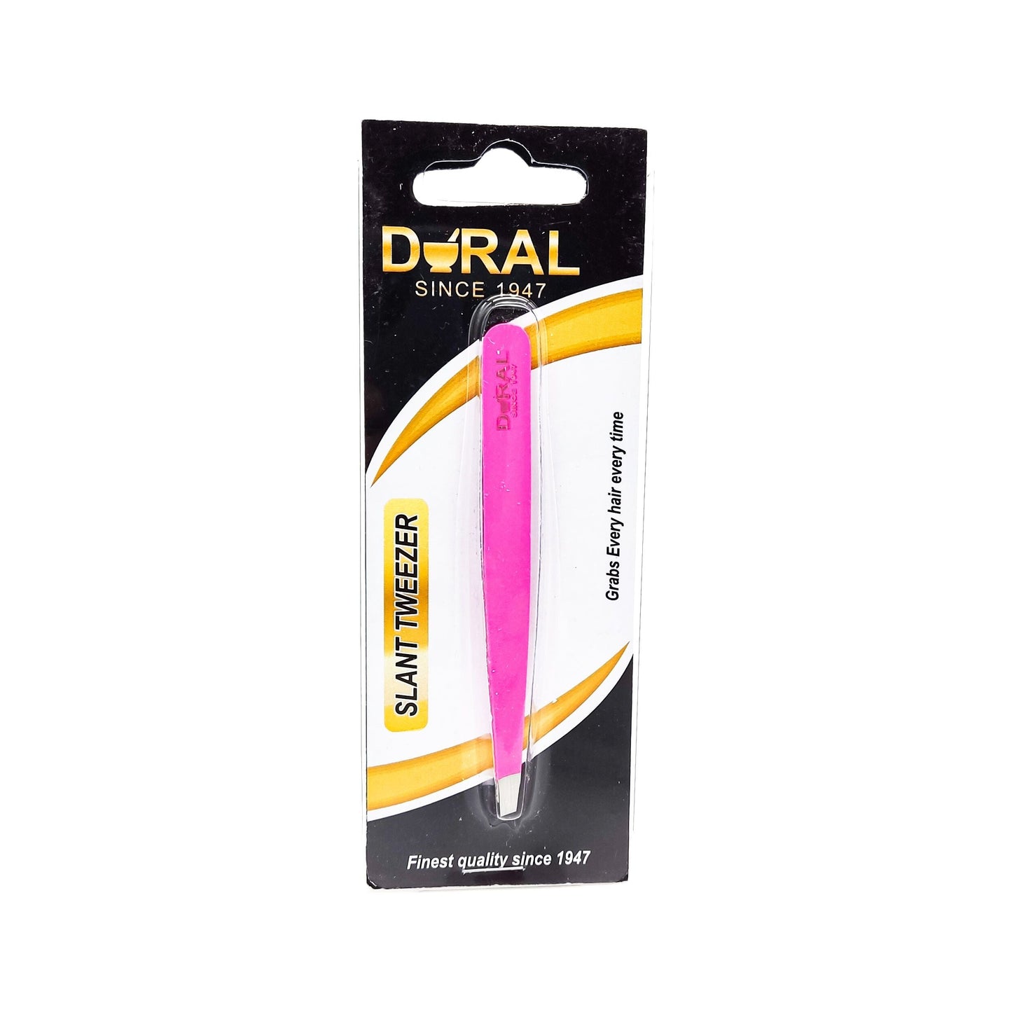 Dural Slant Tweezer Pink