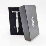 Dural Stounton Open Comb Double Edge Safety Razor + Pouch