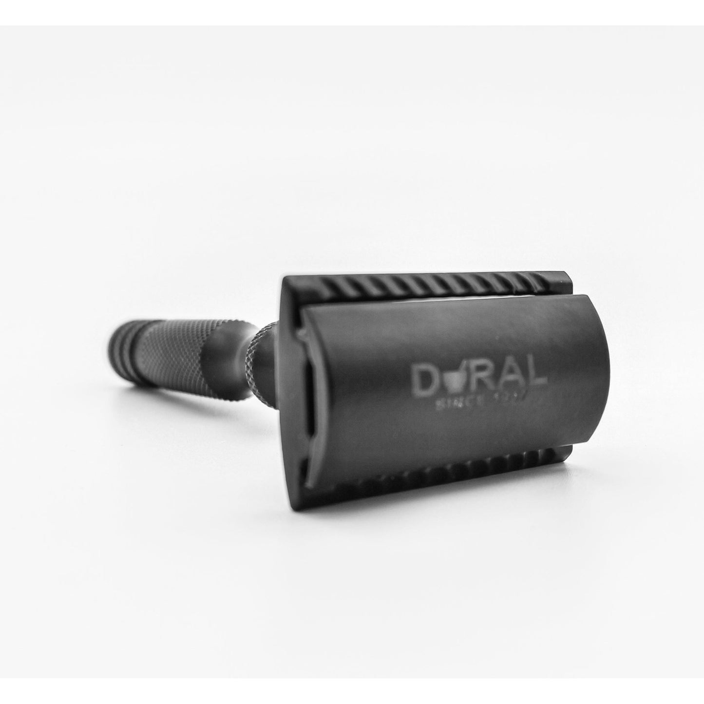 Dural Stanway Black Double Edge Safety Razor + Pouch